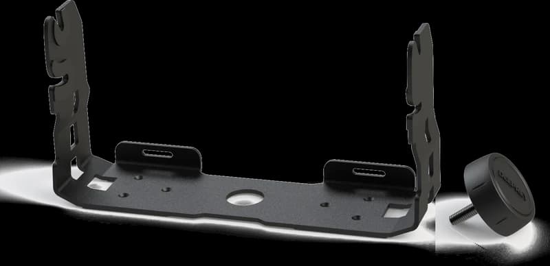 Deeprey bail mount bracket with quick-release knob