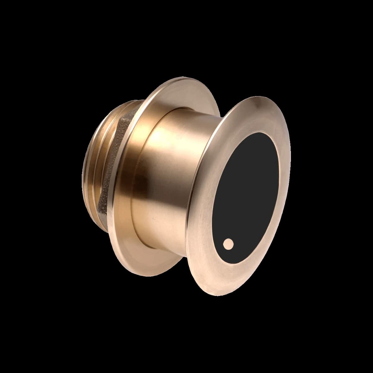 IC-B190M bronze thru-hull Tilted Element CHIRP transducer