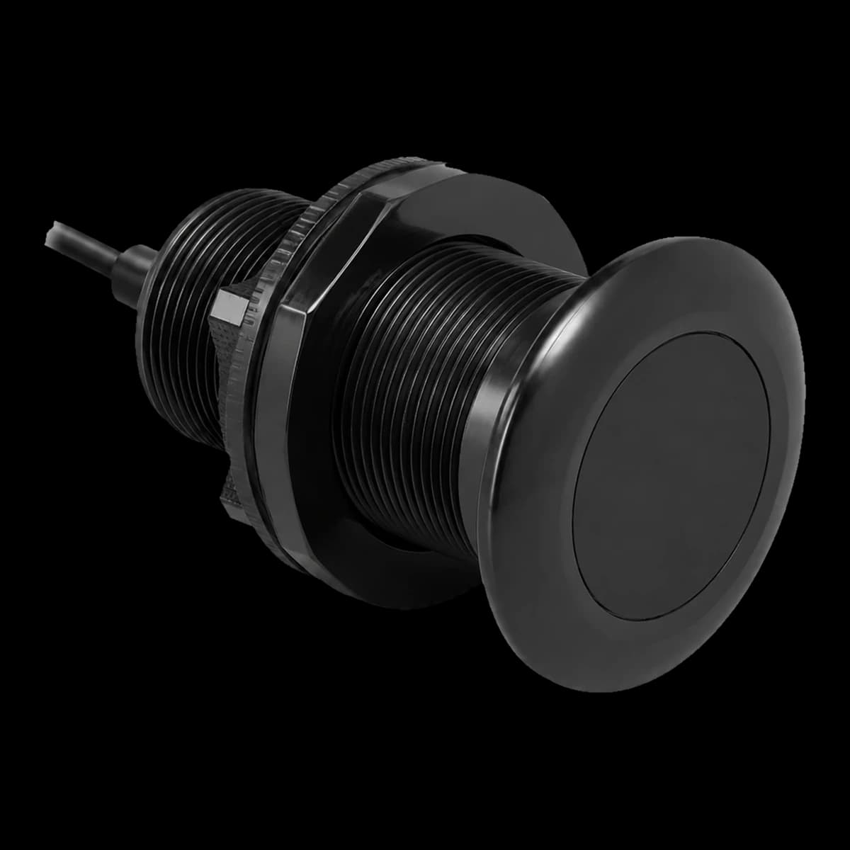 Airmar IC-P90M black plastic thru-hull CHIRP transducer